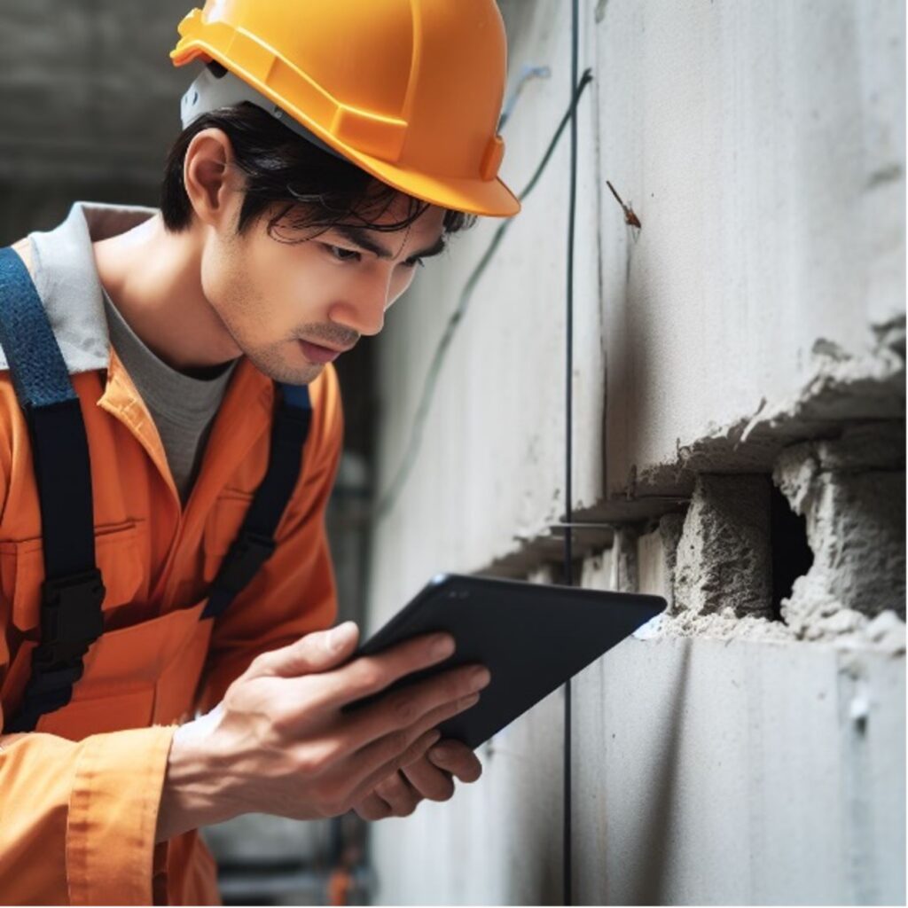 defect snagging tablet
